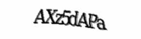 Security check image, please type the characters shown